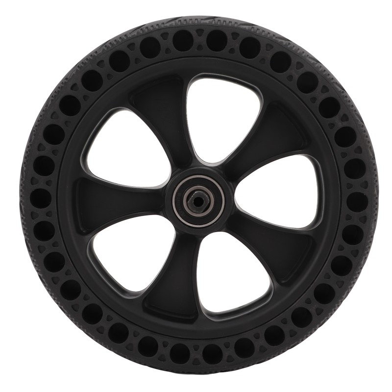Electric Scooter Solid Rear Wheel Tire Assembly With Wheel Hub