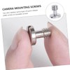SHINEOFI 5Pcs Camera Fixing Screws Quick Release Tripod Screws for
