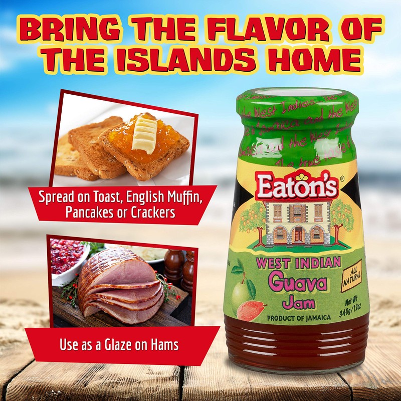 Eaton's West Indian Jams (Guava, 12 oz)