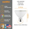 Sunlite LED PAR30 Short Neck Flood Light Bulb, 9 Watt,