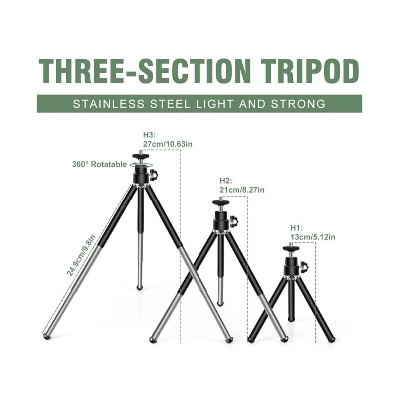 Pankoo 40X60 Monocular Telescope with Smartphone Holder & Tripod