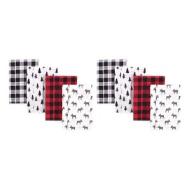 Hudson Baby Paños Para Eructar De Franela De Algodón Unisex