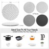 Ueixieo 7" Trivets for Hot Dishes, Hot pots and Pans,