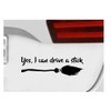 HSC Design Custom Decal Car for Yes I can Drive