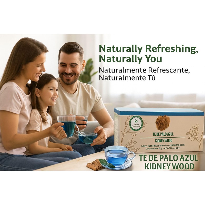 Palo Azul Herbal Tea – 25 Tea Bags –Kidneywood (Blue