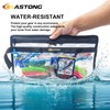 KASTONG 2 Layer Water-resistant Fishing Bait PVC Clear Storage Bag