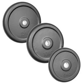 Power Extreme Rubber Weight Plates, 31 mm (0.5kg-20kg)