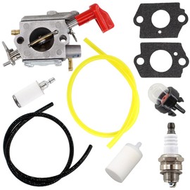 HURI Carburetor for Husqvarna 586700801 Redmax TRZ230S 22.5cc Commercial Trimmer