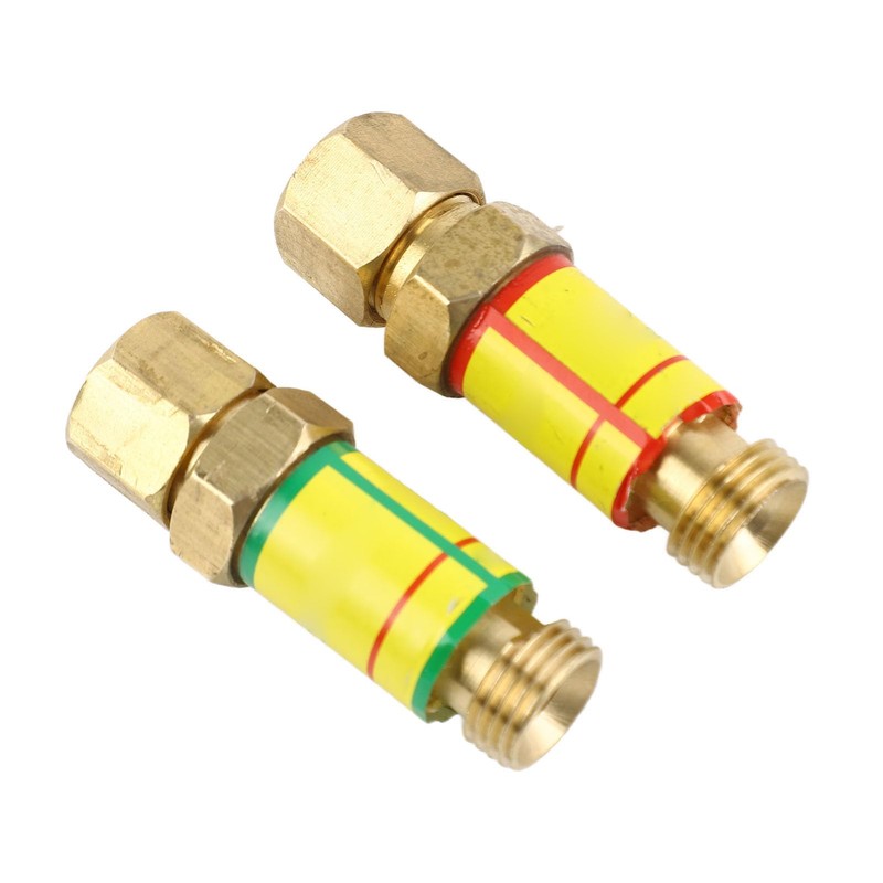 Flashback Arrestors,Oxygen Acetylene Flashback Arrestors Set,1 Pair Oxygen Acetylene Check
