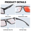 Ynaahi Photochromic Sunglasses for Men & Women, UV400, Lightweight TR90