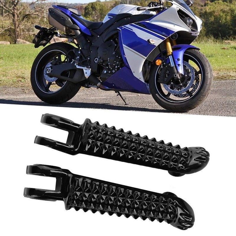KSTE Aluminum Motorcycle Front Footpegs Pedal Replacement Fits Compatible with