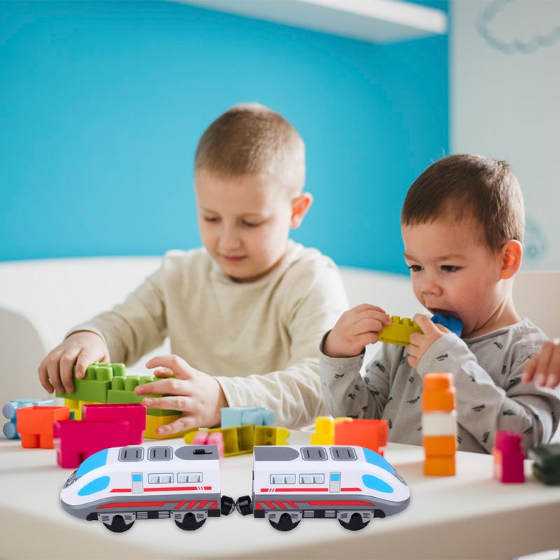 Electric Train Magnetic Track Hape Steam Train Classic Children's Toy