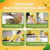 CE Compass Pineapple Corer Slicer Peeler, Stainless Steel Eye Remover