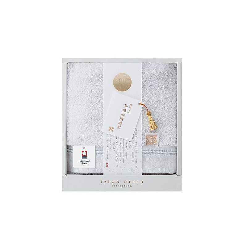 Showa Nishikawa Imabari Towel Gift, Kusunoki Bridge Crest Fabric, Made
