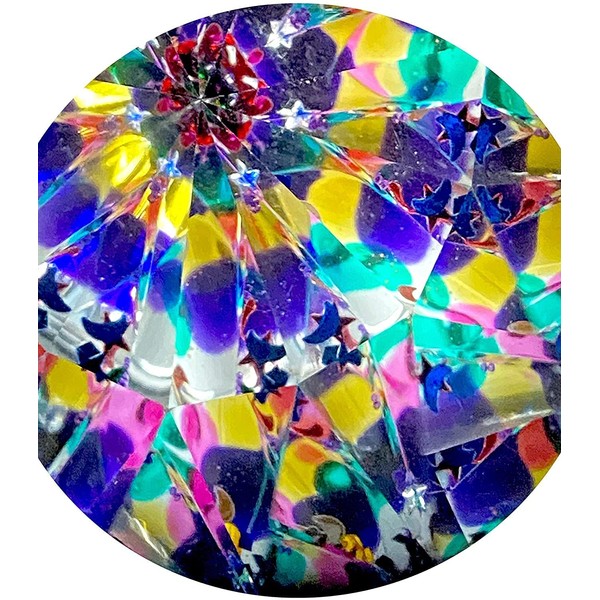 Star Magic Liquid Kaleidoscope Tube - Glitter Wand Kaleidoscope-Continuous Movement Kaleidoscope, (ONE Random Colored in Gift Box)