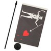 AZ FLAG Pirate Edward Teach Table Flag 5'' x 8''
