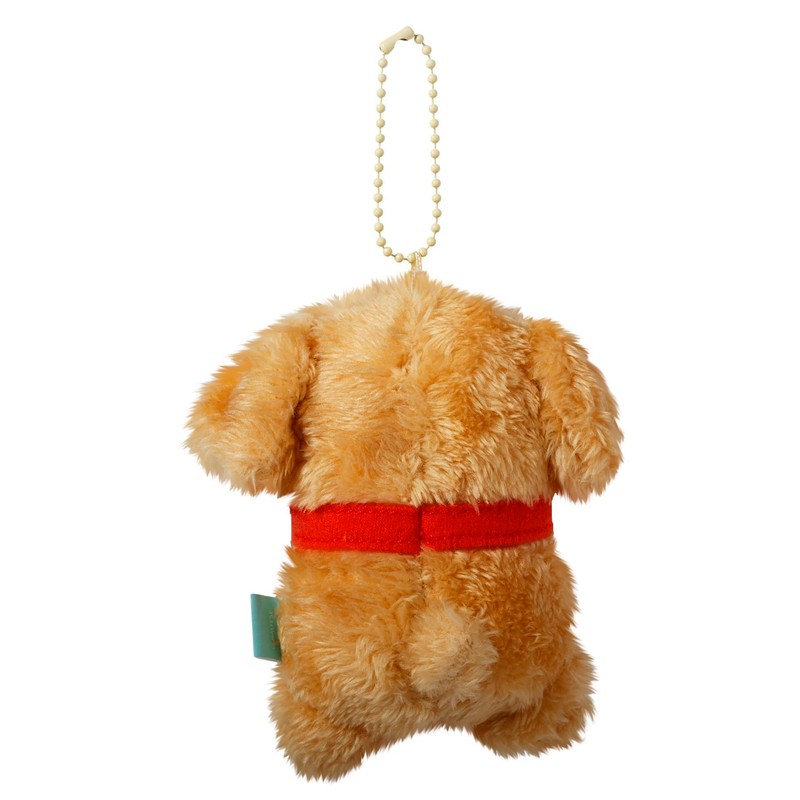 [Maltese] Maltese Plush Toy Mascot Ball Chain (Sitting) / Key