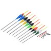 VGEBY Fishing Back and Forth Movement, Colourful Float 10 Pieces