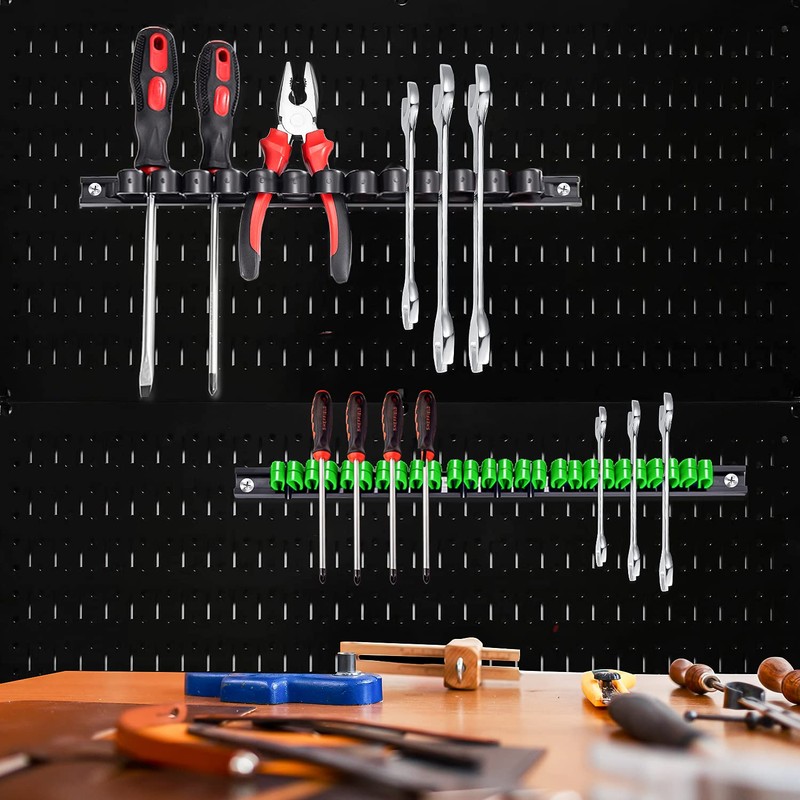 3-H Screwdriver Organizer,Tool Holder Rack,Tool Organizer Wall Mount for Wrench