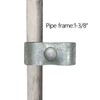 Aiwaiufu Kenall Kennel CLAMPS: Chain Link Fence Pipe Saddle Clamp,