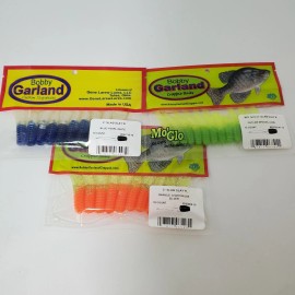 Bobby Garland 2" & 3" Slab Slay'R You Choose Color Crappie Fishing Panfish - 3" Orange/Chartreuse Silver