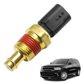 Dunviku Engine Coolant Temperature Sensor Replaces OE# 5149077AB 5149077AA 68045803AA 5149096AA Direct Replacement for Ram 1500 2500 3500 Wrangler Cherokee Grand Cherokee Chrysler 300