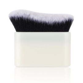 Tanning Brush for Body Fake Self Tan Brush Blending Kabuki Foundation Brush Leg Makeup Body Shimmer Body Brush for Tan Fake Tan Applicator Bronzing Brush For Sunscreen Face （White）