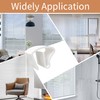 Pack of 8 clamp holders for blinds windows, no drilling,