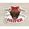 Five Acre Creations Funny Cow Waterproof Sticker | Car Decal
