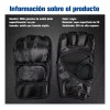 DIUNASENGTECH. Guantes Entrenamiento Medio Dedo Kickboxing Box Fighter Muay