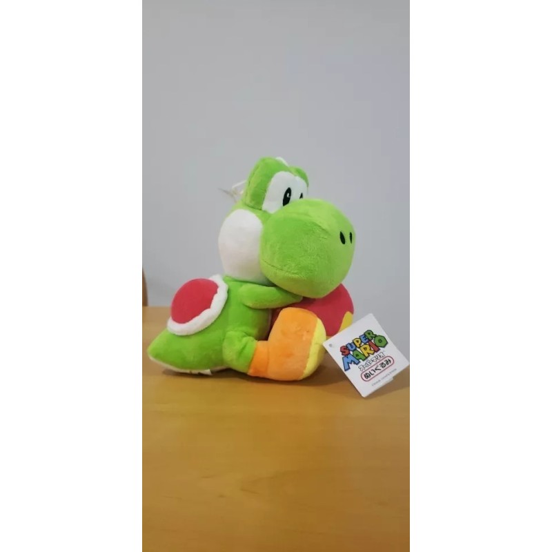 Jextech Muñeco De Peluche Yoshi Con Manzana Mario Bros Detalle
