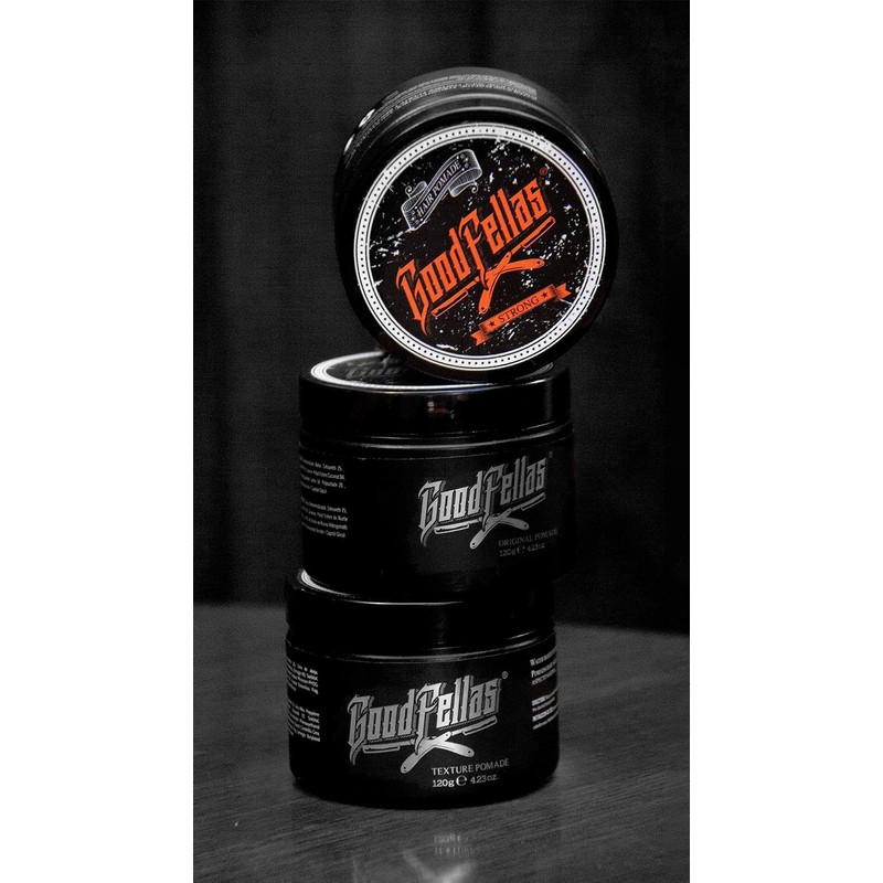 GoodFellas Pomada para Cabello de Fijación Fuerte Strong Pomade con