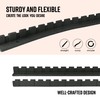 Playsafer L-Shaped Flexible Rubber Castle Edger for Lawns Landscaping and