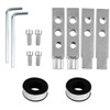 TorSor 2 Pack Broken Valve Thread Extractor Tool Broken Faucet
