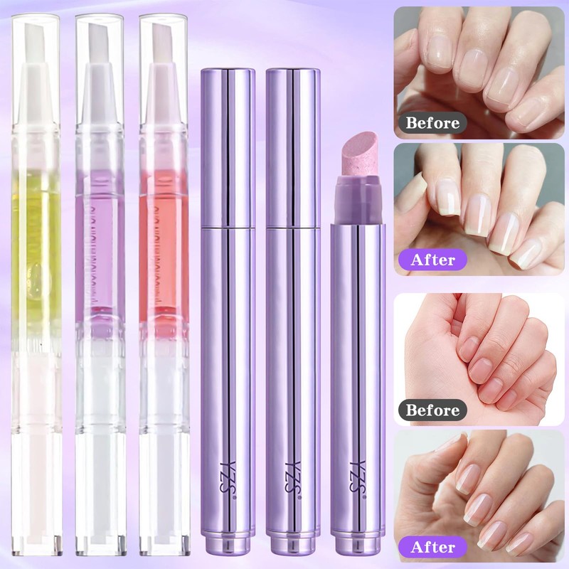 3 PCS Nutrition Oil Pen, Cuticle Oil Pens for Nails,