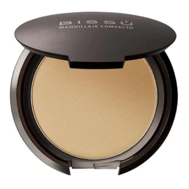 Bissú Maquillaje Compacto, Polvo Mate en 15 Tonos, Sin Aceites, Reduce Brillo y Líneas de Expresión (15 Coccoa, Mediano)