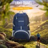 ZOMAKE 35L Lightweight Foldable Backpack - Packable Foldable Rucksack,Packable Backpcks