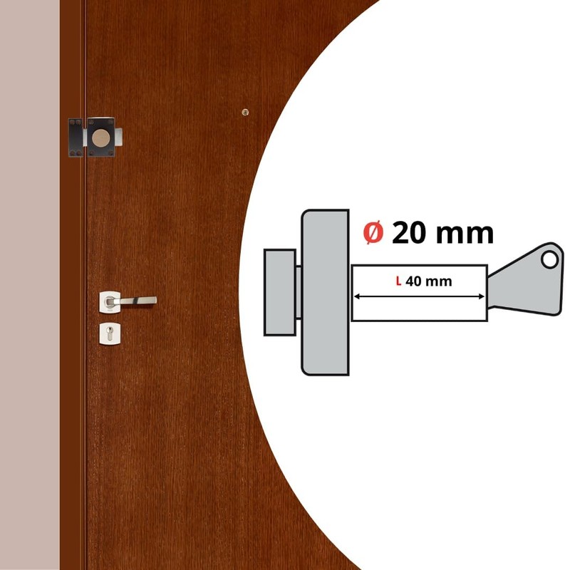 VACHETTE 67632 SC Shutter Lock Cylinder 40 mm