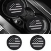 ACODABLEM 2 Pack Car Cup Holder Coaster, 2.75 Inch American