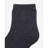 Hazzys (대구신세계)블랙 퍼피자수 면 단목양말3종세트 HISS5E220BK (Daegu Shinsegae) Black Puppy