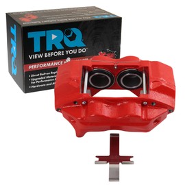TRQ Performance Front Right Performance Brake Caliper Red Passenger Side Compatible with 1996-2002 Toyota 4Runner 2004 Tacoma