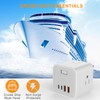 Outlet Extender USB C Wall Charger, Bototek Multi Plug Outlet