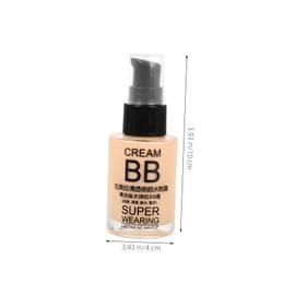 FOMIYES Full Coverage Concealer Liquid Foundation Cream Makeup Base Hydrating Bb Cream for Natural