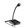 Yo-tronics Professional Push to Talk Commercial Microphone, Gooseneck Wired Mic