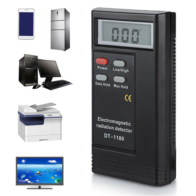 Electromagnetic Wave Radiation Tester Fast Testing Portable Handheld Digital EMF