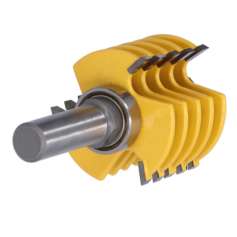 1/2in Shank Router Bit Finger Joint Woodworking Alloy Blade Chisel