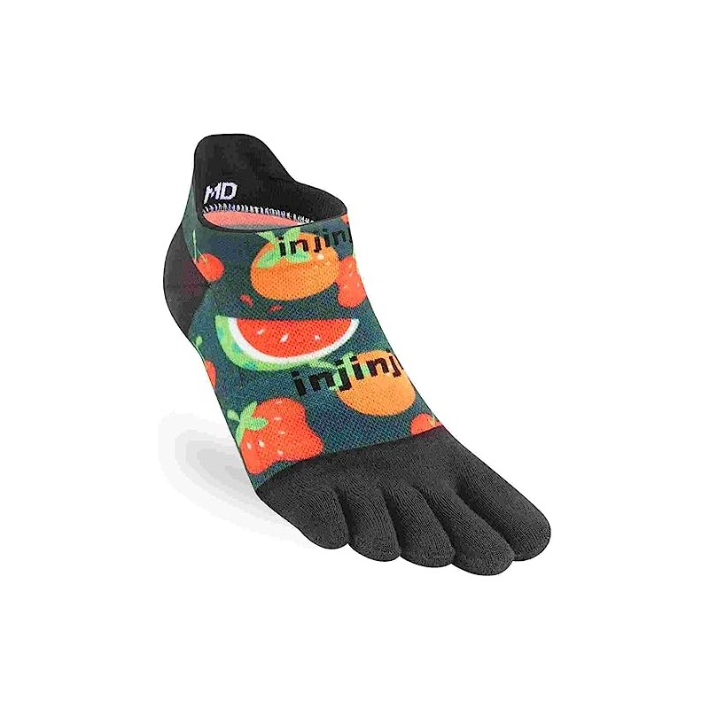 Injinji Spectrum Run Lightweight NO-Show Sweet S, multicoloured