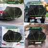 CEMOFE Bike Cover for Transport 2 Bikes on Rack, Waterproof