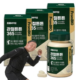 [TV Home Shopping Genuine Infobell] Lee Bong-ju Joint Strength 365 From Bio Boswellia Knee Cartilage Health Vitamin for Parents and Elderly, 60 Tablets, 4 Pieces / [TV홈쇼핑정품 인포벨]이봉주 관절튼튼 365 프롬바이오 보스웰리아 부모님 어르신 무릎 연골 건강 비타민, 60정, 4개