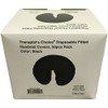 Therapist's Choice Disposable Fitted Face Rest Covers, Color Black (50